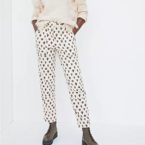 ANTHROPOLOGIE Fleurette Corduroy Pants Size 14P